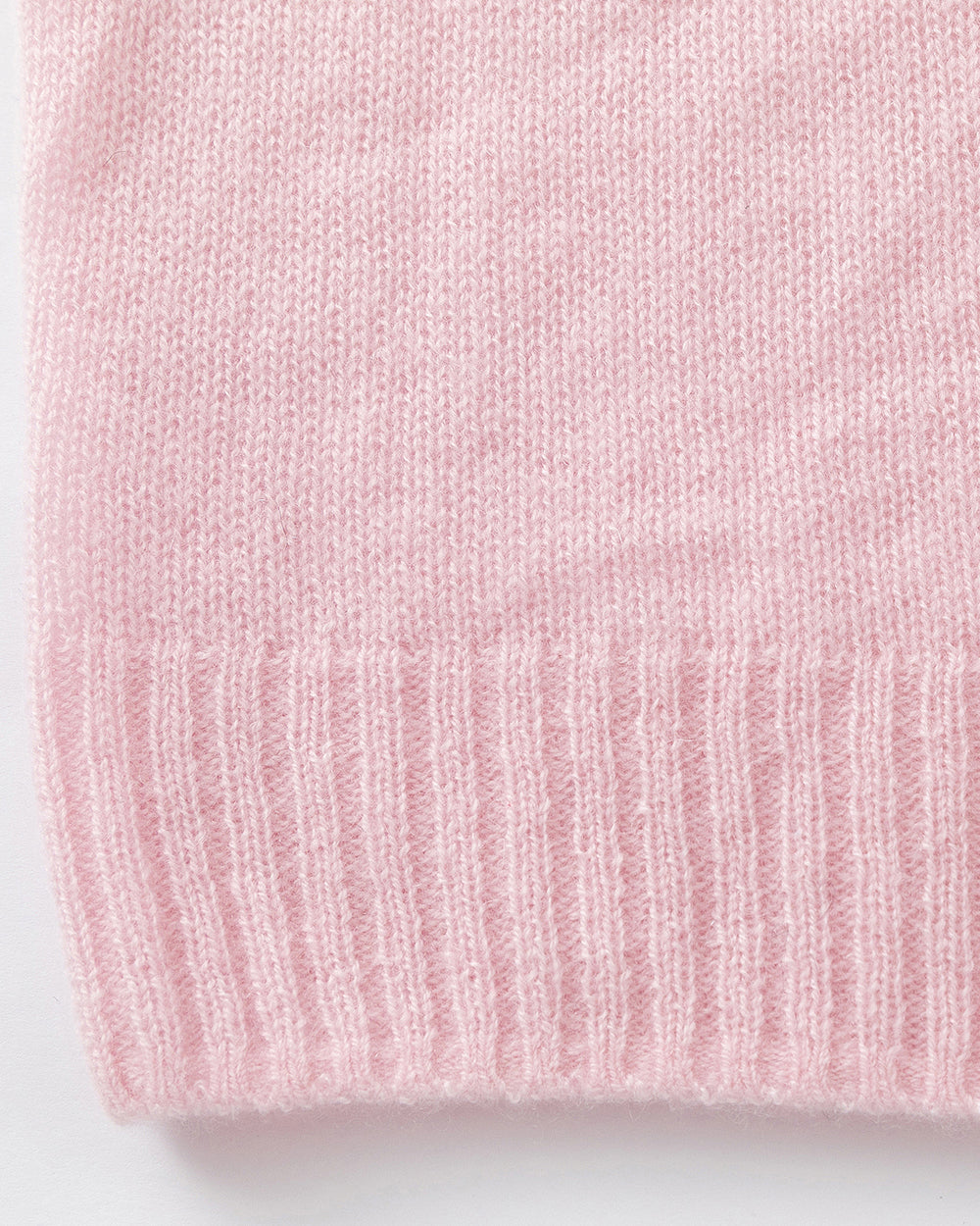 N.2275 Cashmere Featherweight Cardi – Pearl Pink