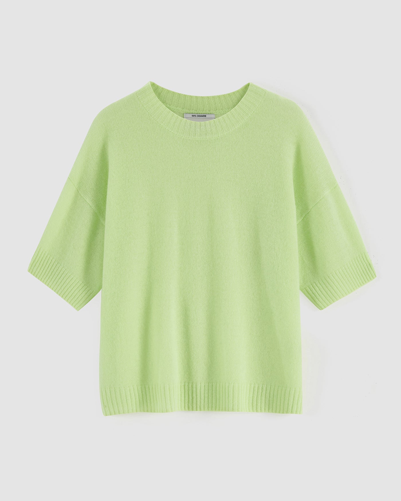 N.2273 Cashmere Featherweight Top – Pistachio