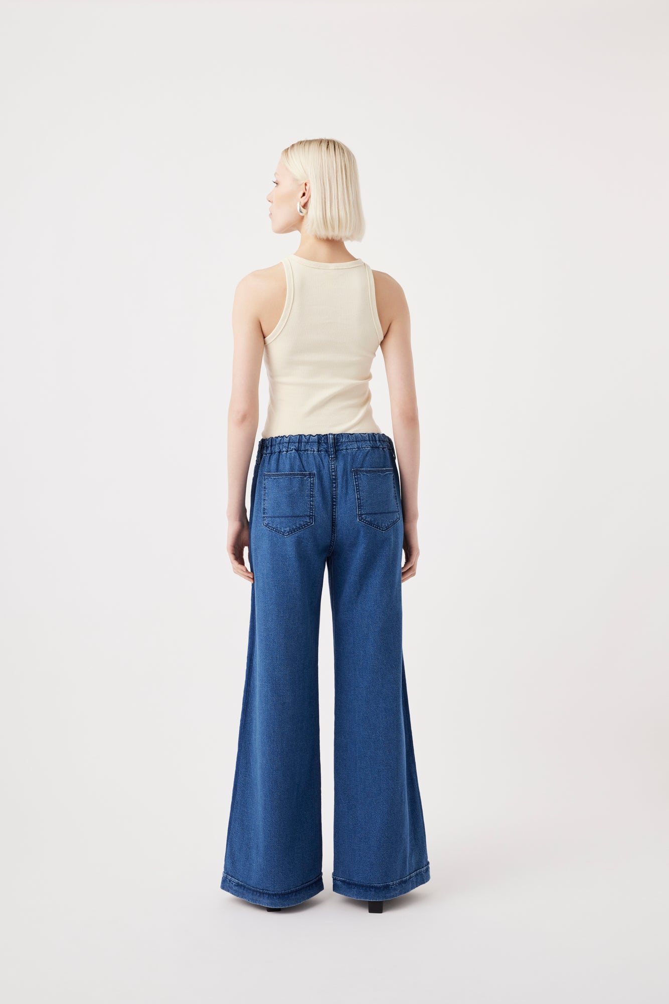 Outland denim Leigh pants back image
