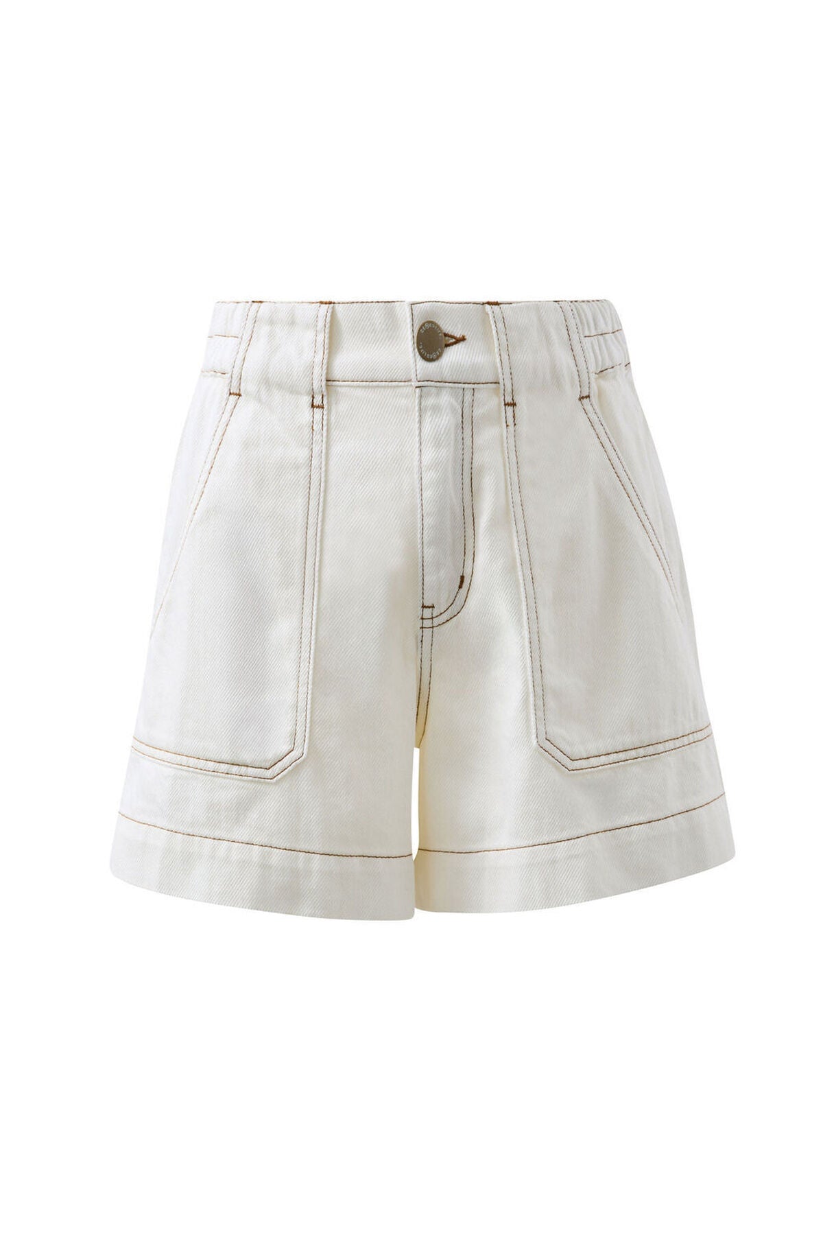 Ceres Life Weekender Short in Fresh Ecru flat lay