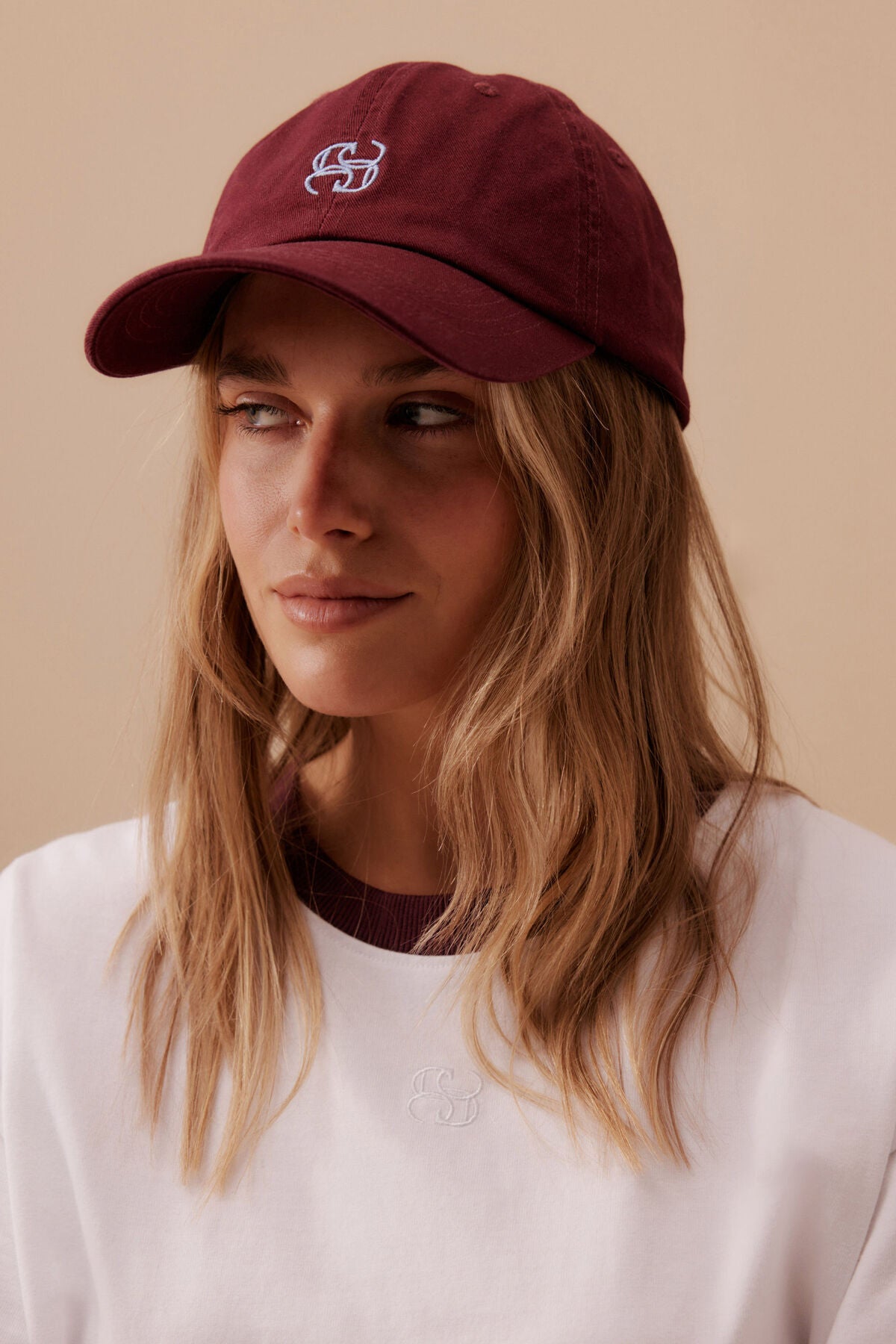 Pip Everyday Cap – Burgundy