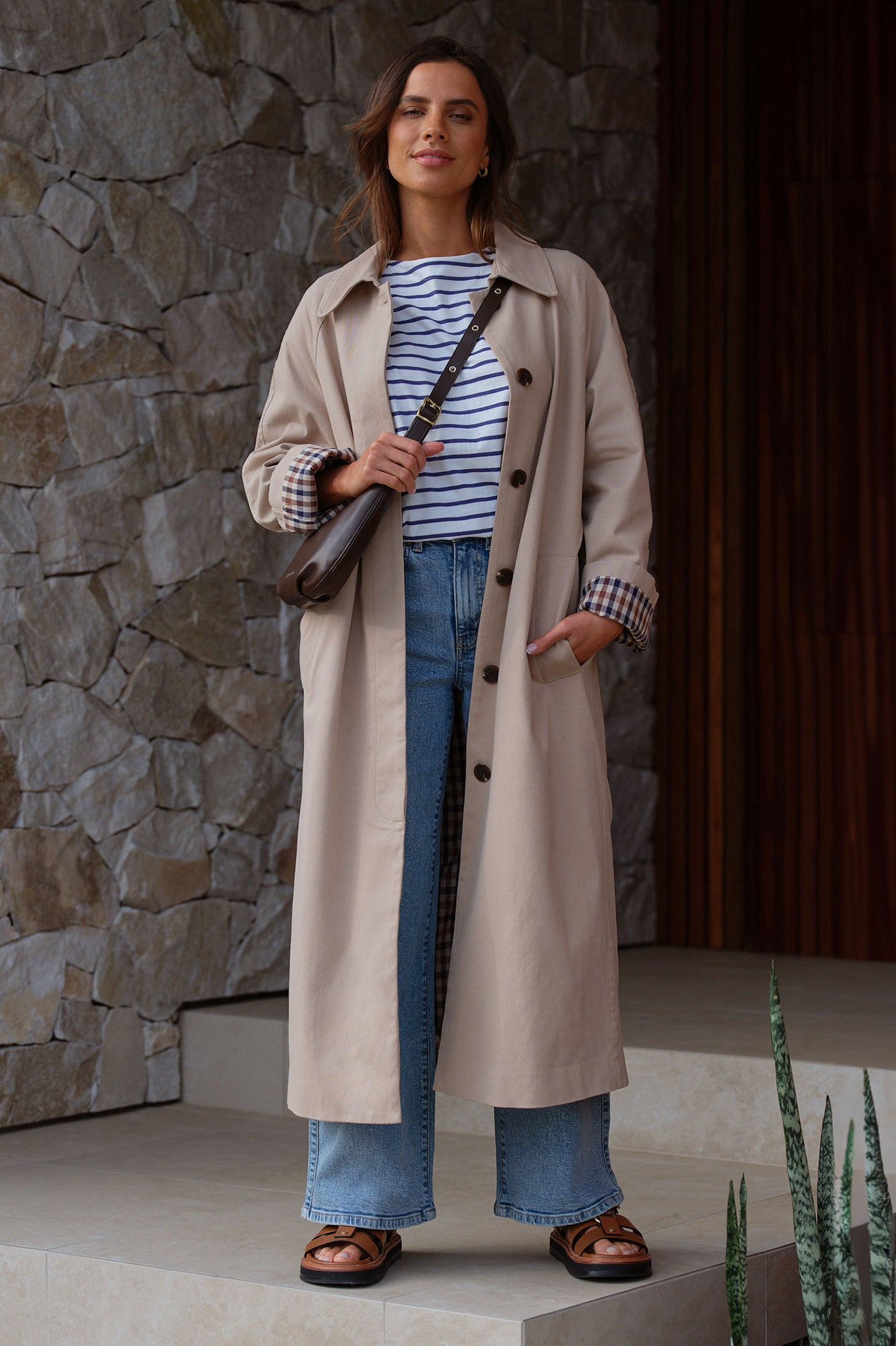 Spring Coat – Sand