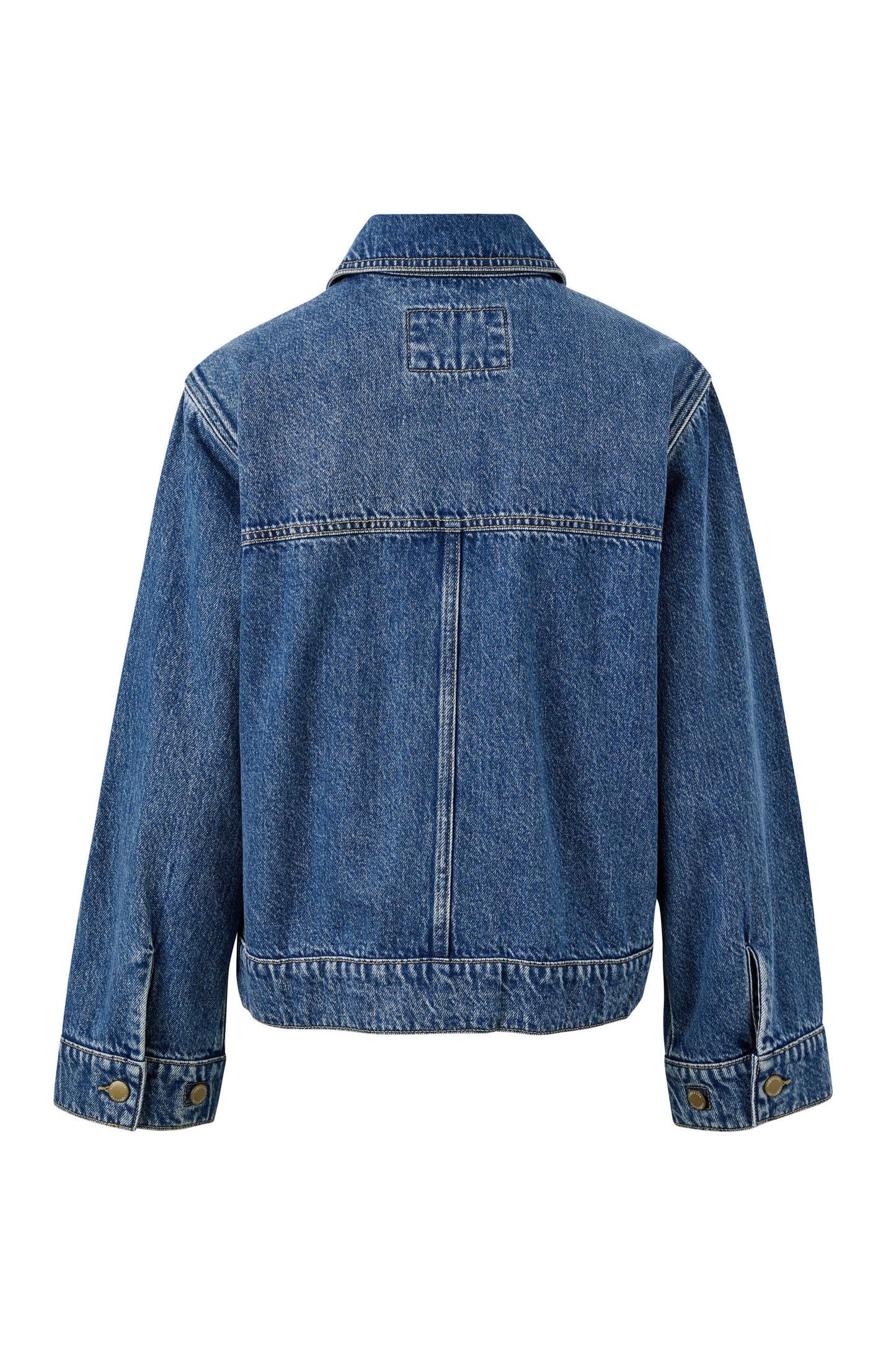 Boyfriend Denim Jacket – Fresh Indigo