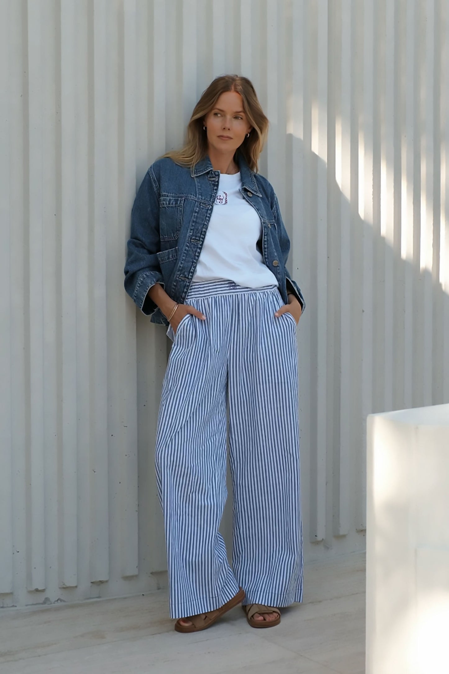 Boyfriend Denim Jacket – Fresh Indigo