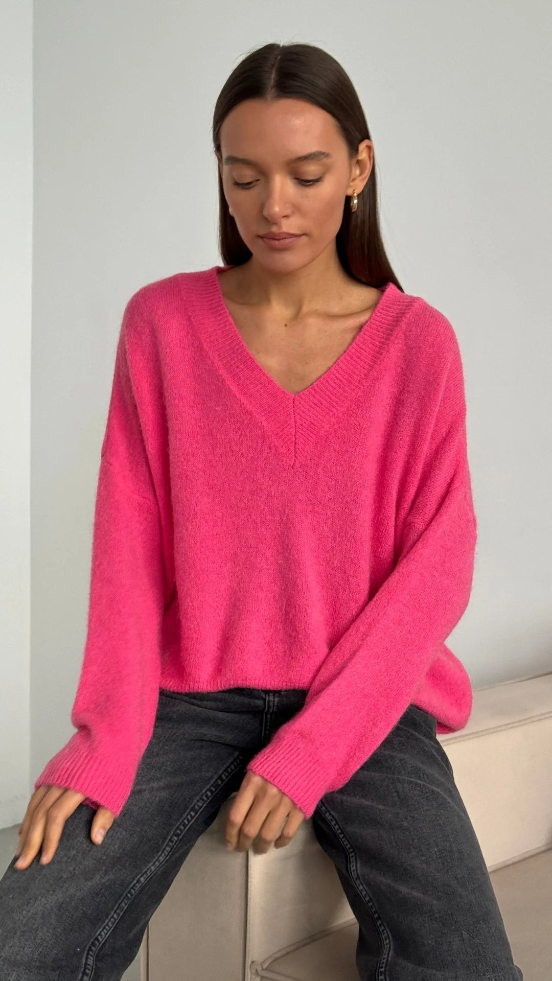 Charli April sweater in candy 2