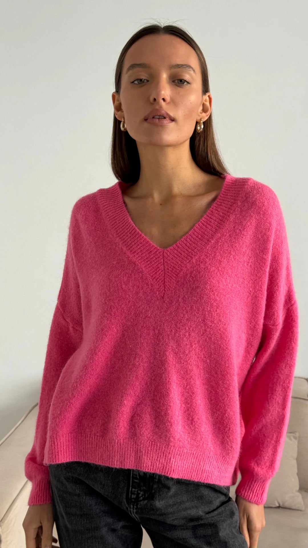 Charli April sweater in candy 4