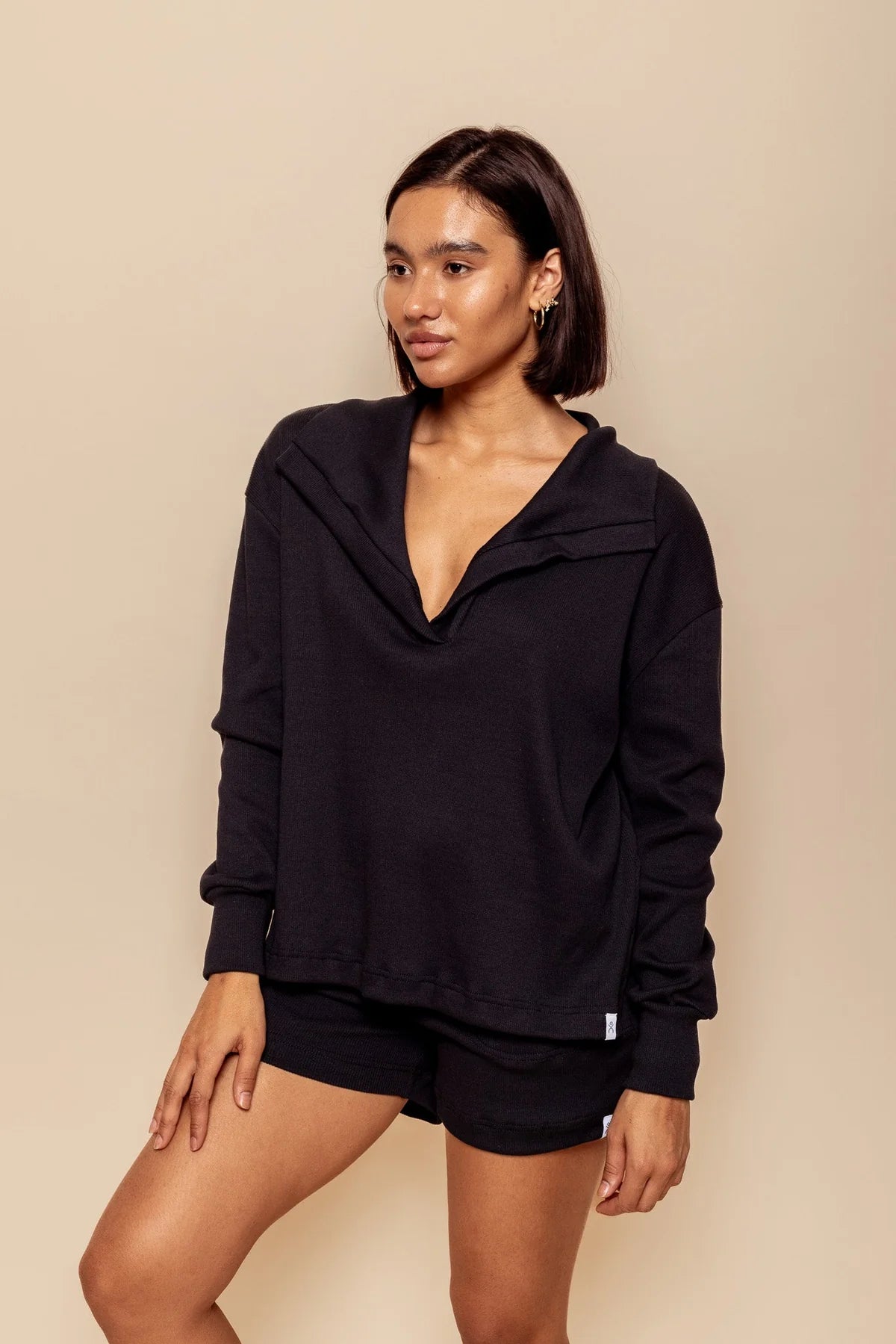Time Out Top – Black