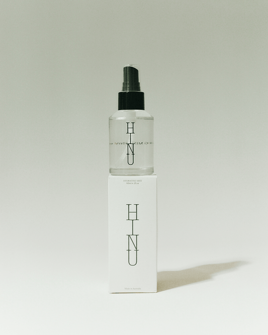 Hinu hyrdating mist on box