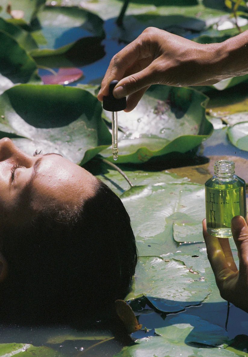 Hinu hair oil campaign – lilypads