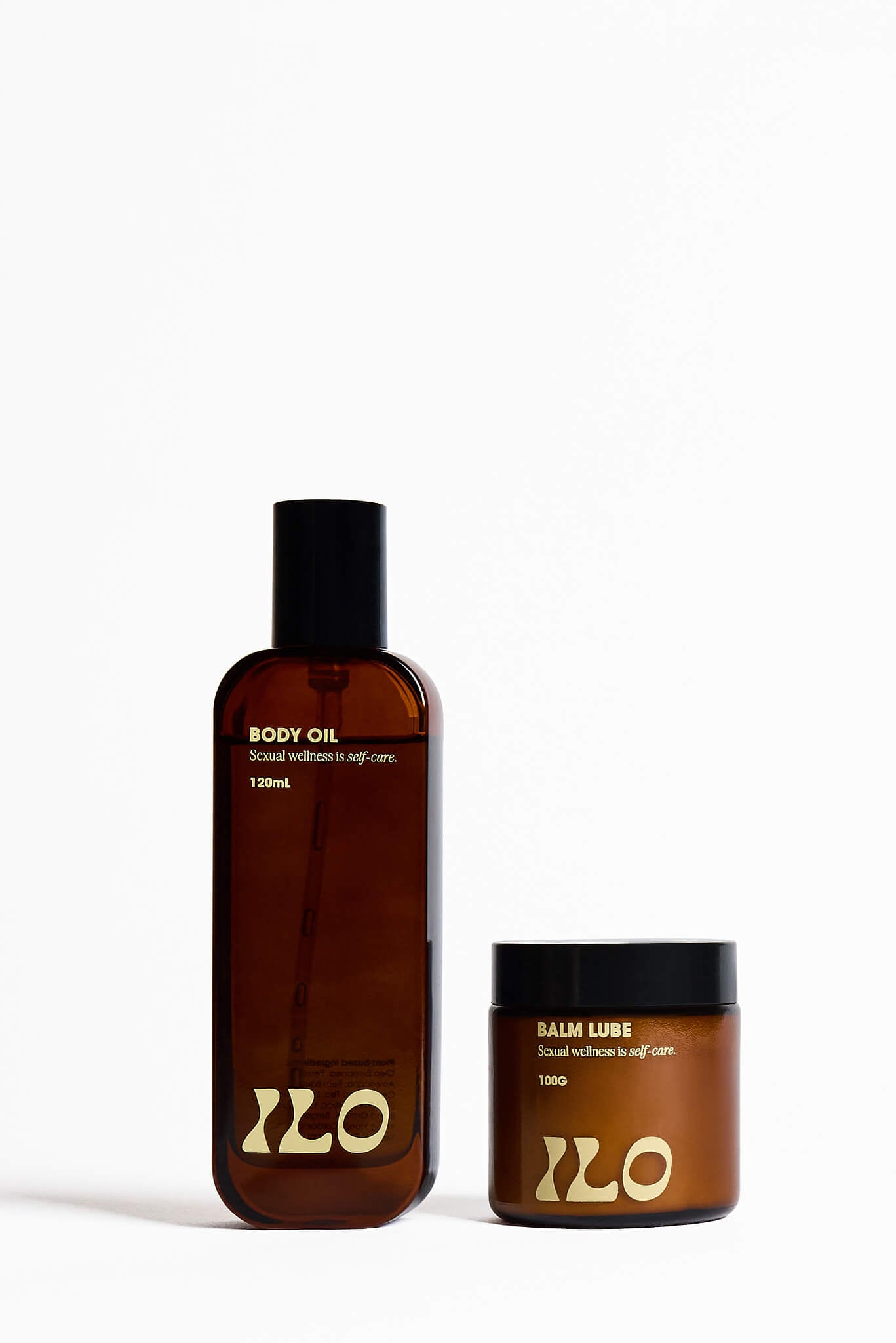 Ilo Wellness body oil and balm lube