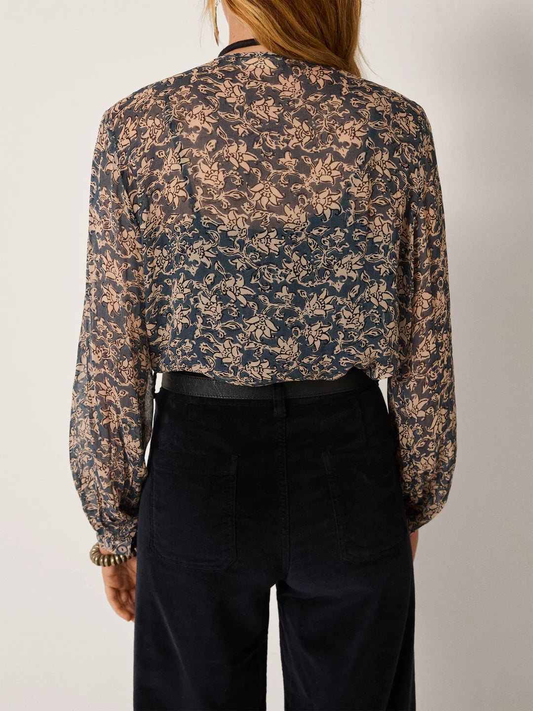 Corina Blouse – Blue Lion