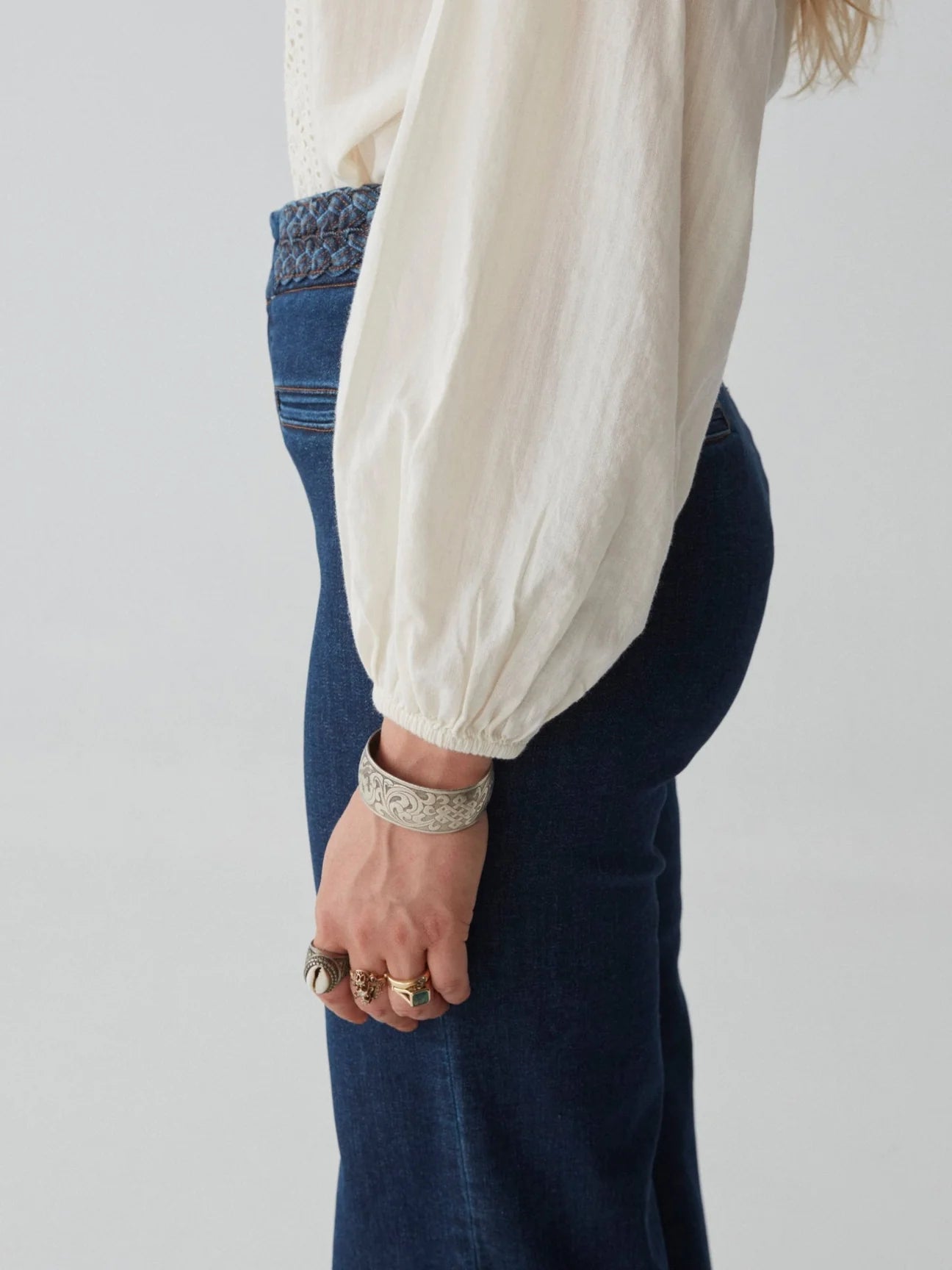 Maison Hotel Josephine Blouse close up of cuff