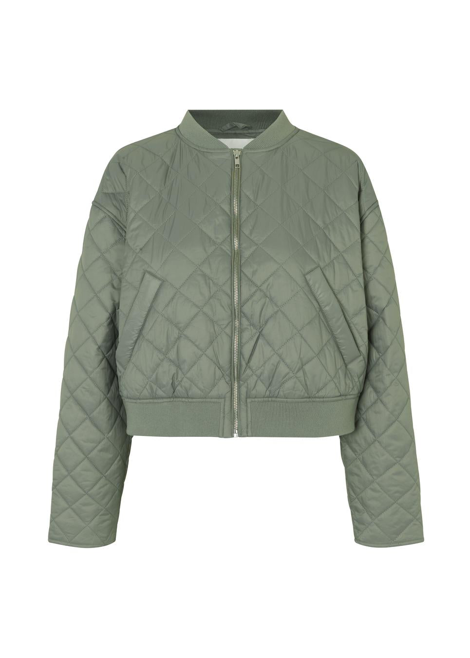 Modstrom Hank MD Jacket – Soft Moss flat lay front shot