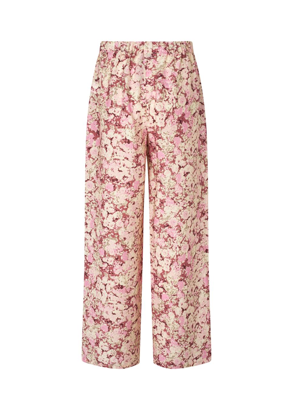 Melia Print Pants – Pink Blossom