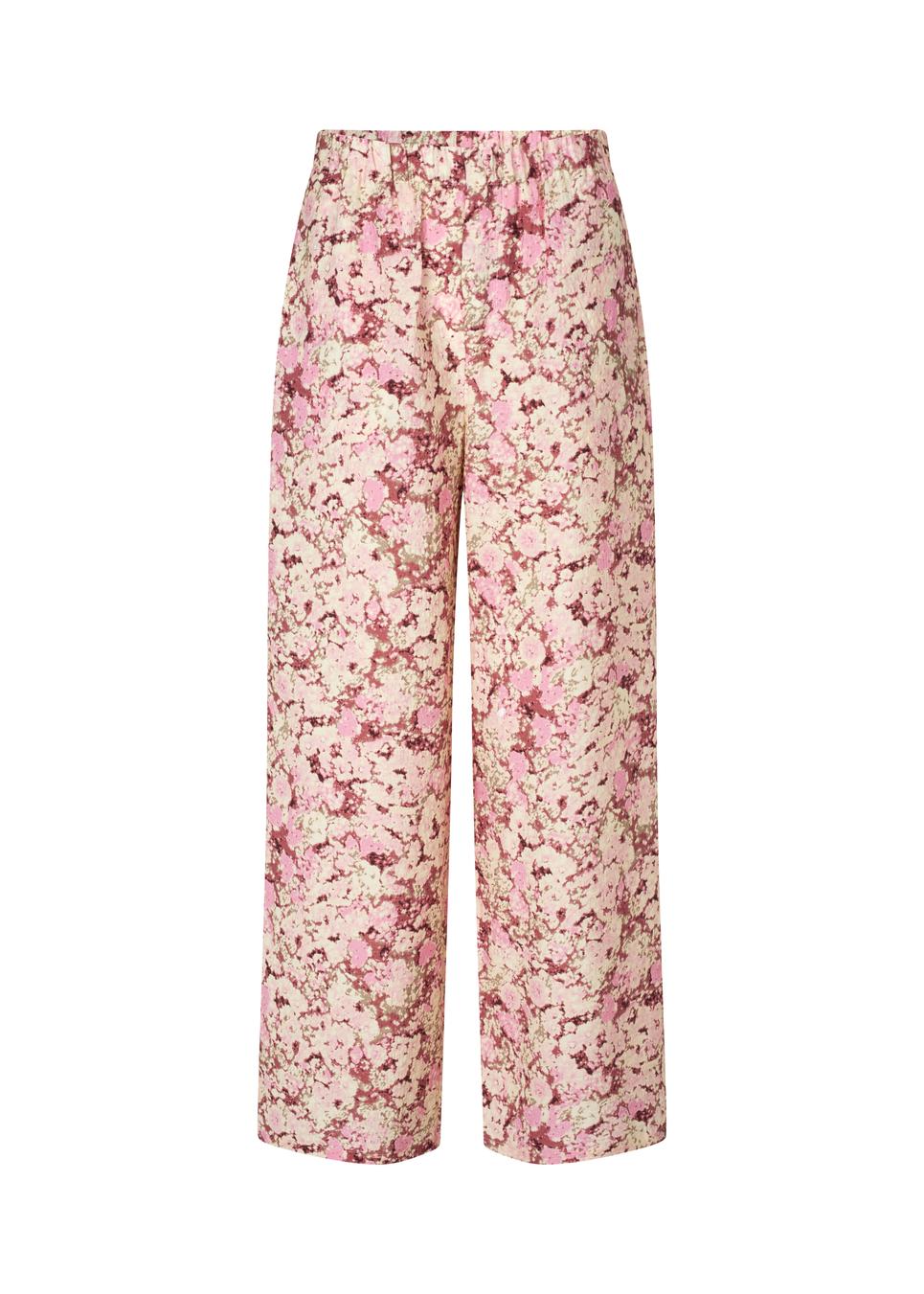 Melia Print Pants – Pink Blossom