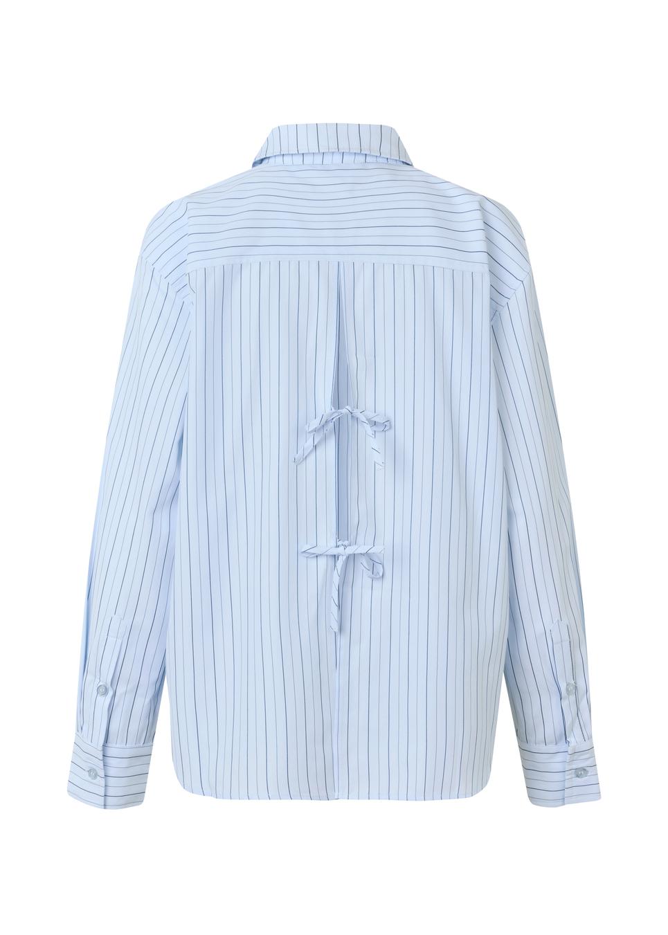 Mille Stripe Shirt – Light Blue & Navy Stripe