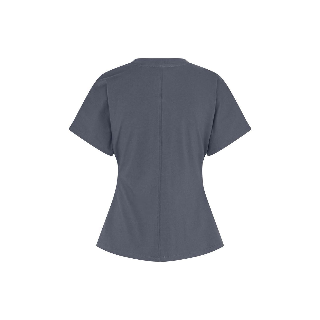 Modstrom Pataya tee in ombre blue – organic cotton flat lay back