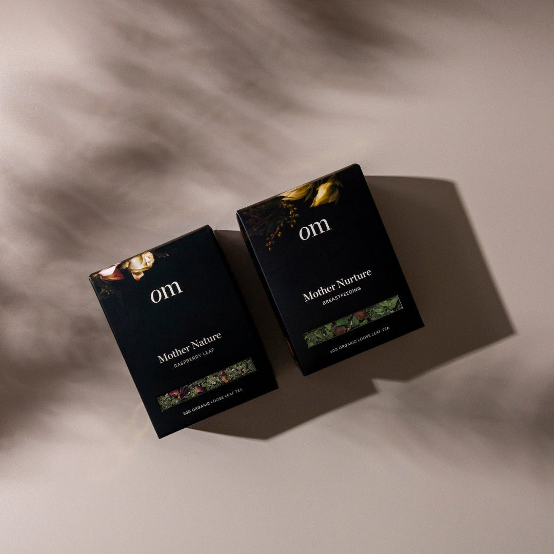 Organic Merchant raspberry leaf and breastfeeding tea