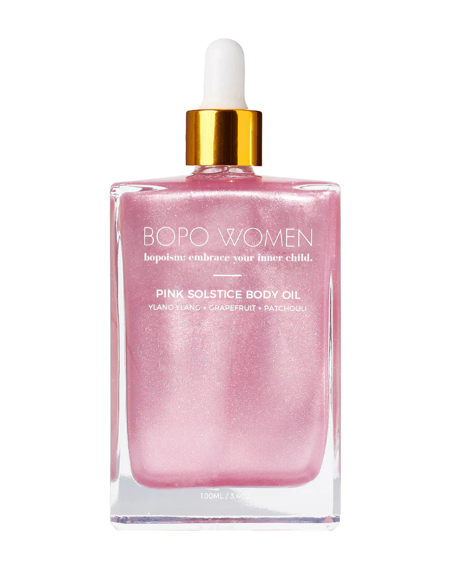 Bopo Women Pink solstice body oil 7