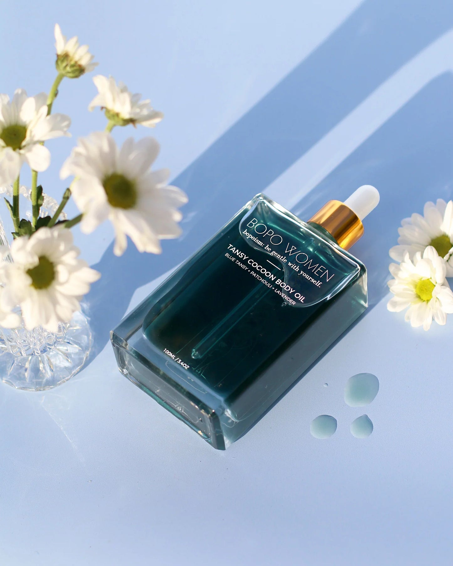 Bopo Tansy cocoon body oil lifestyle shot 1