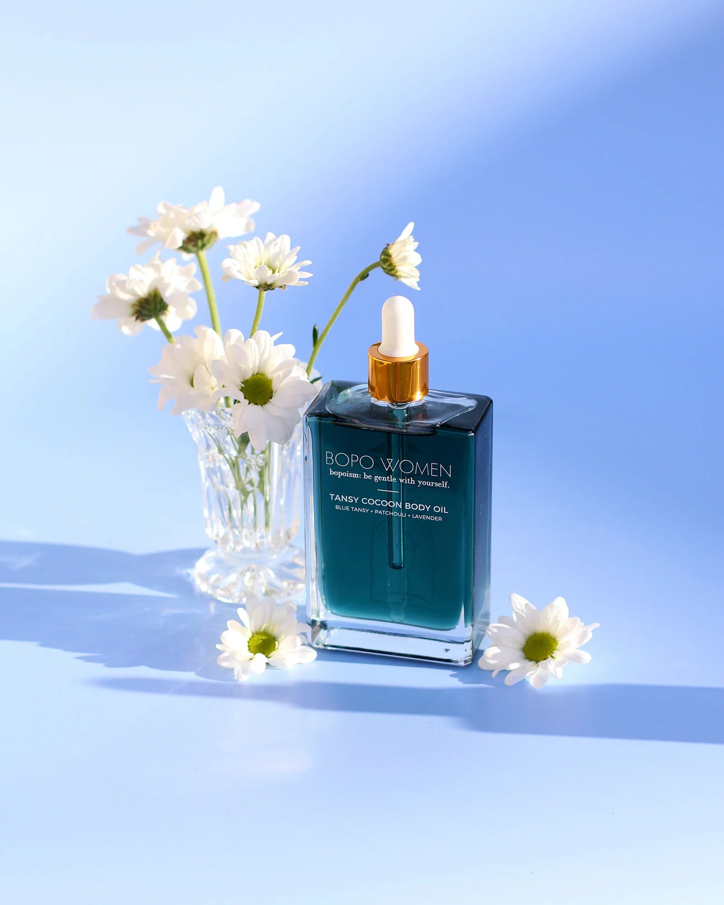 Bopo Tansy cocoon body oil lifestyle shot 2