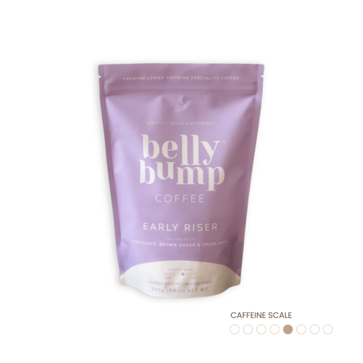 belly bump early riser coffee product shot
