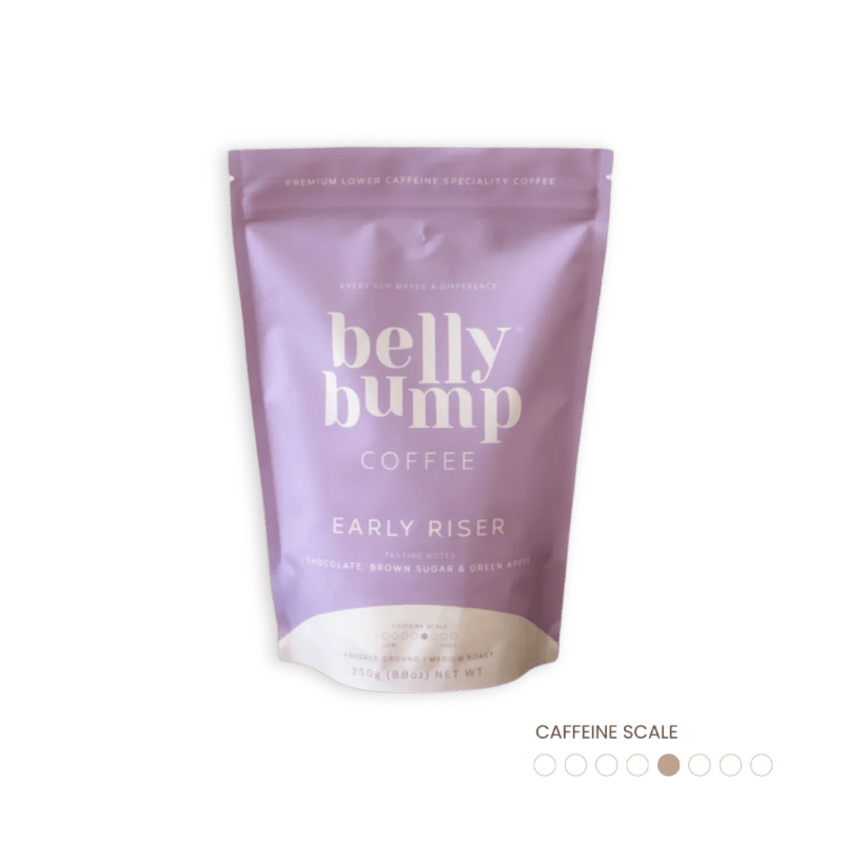 belly bump early riser coffee product shot