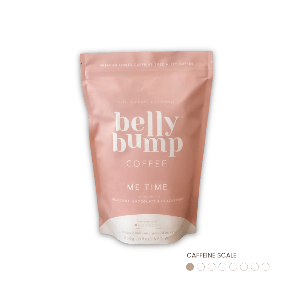 Belly Bump me time coffee product shot