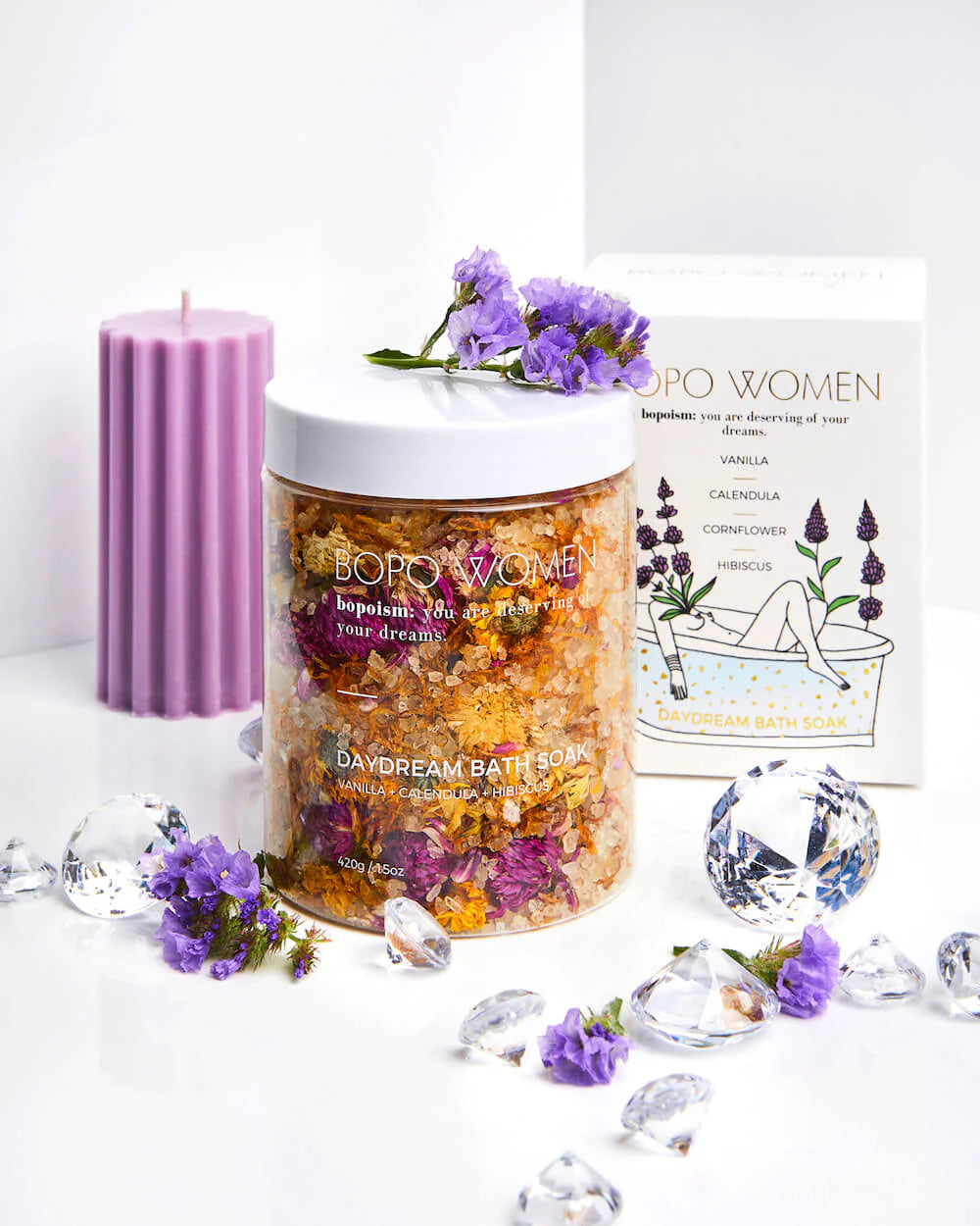bopo bath soak day dream with box