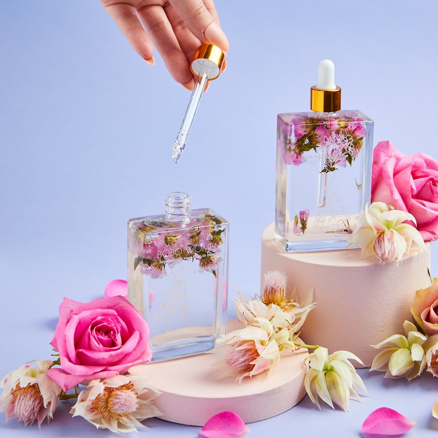 Bopo Women seeds of spring body oil lifestyle shot