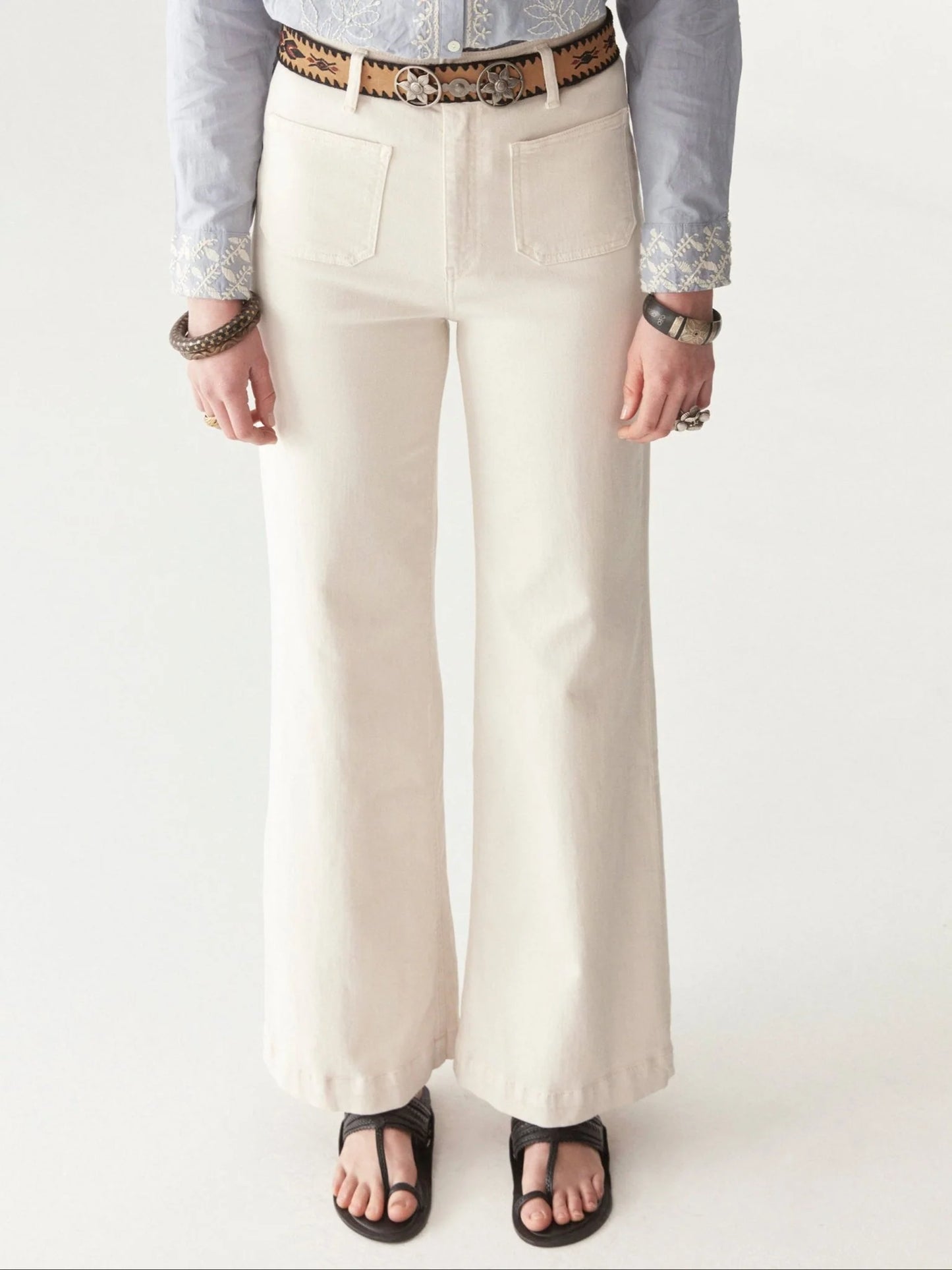 Edna Pant – Ecru