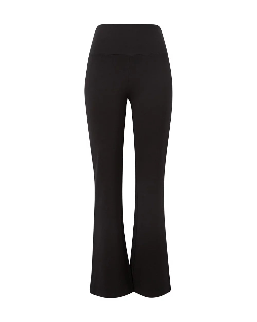 Ceres Life Ponte pant in black flat lay