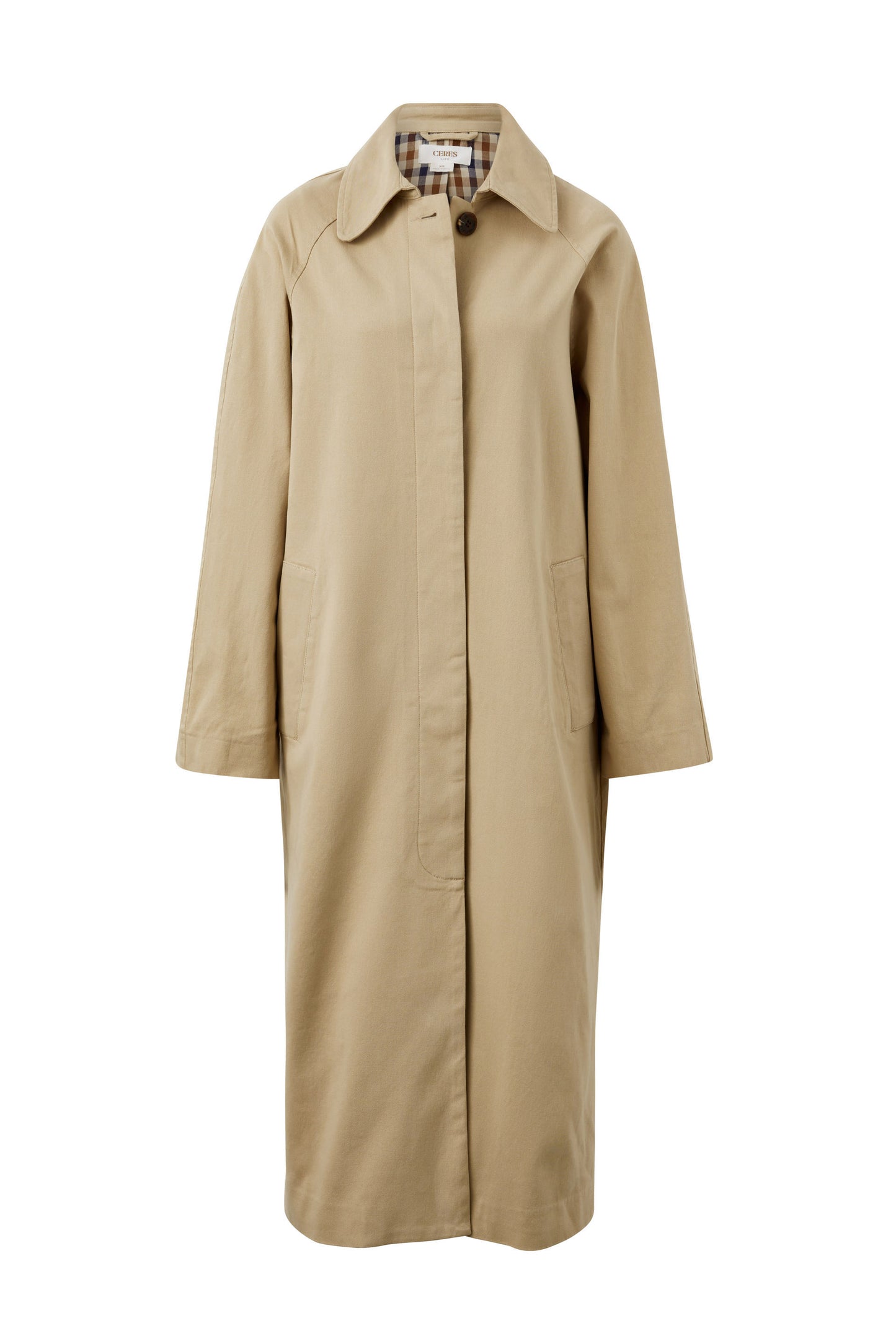 Spring Coat – Sand