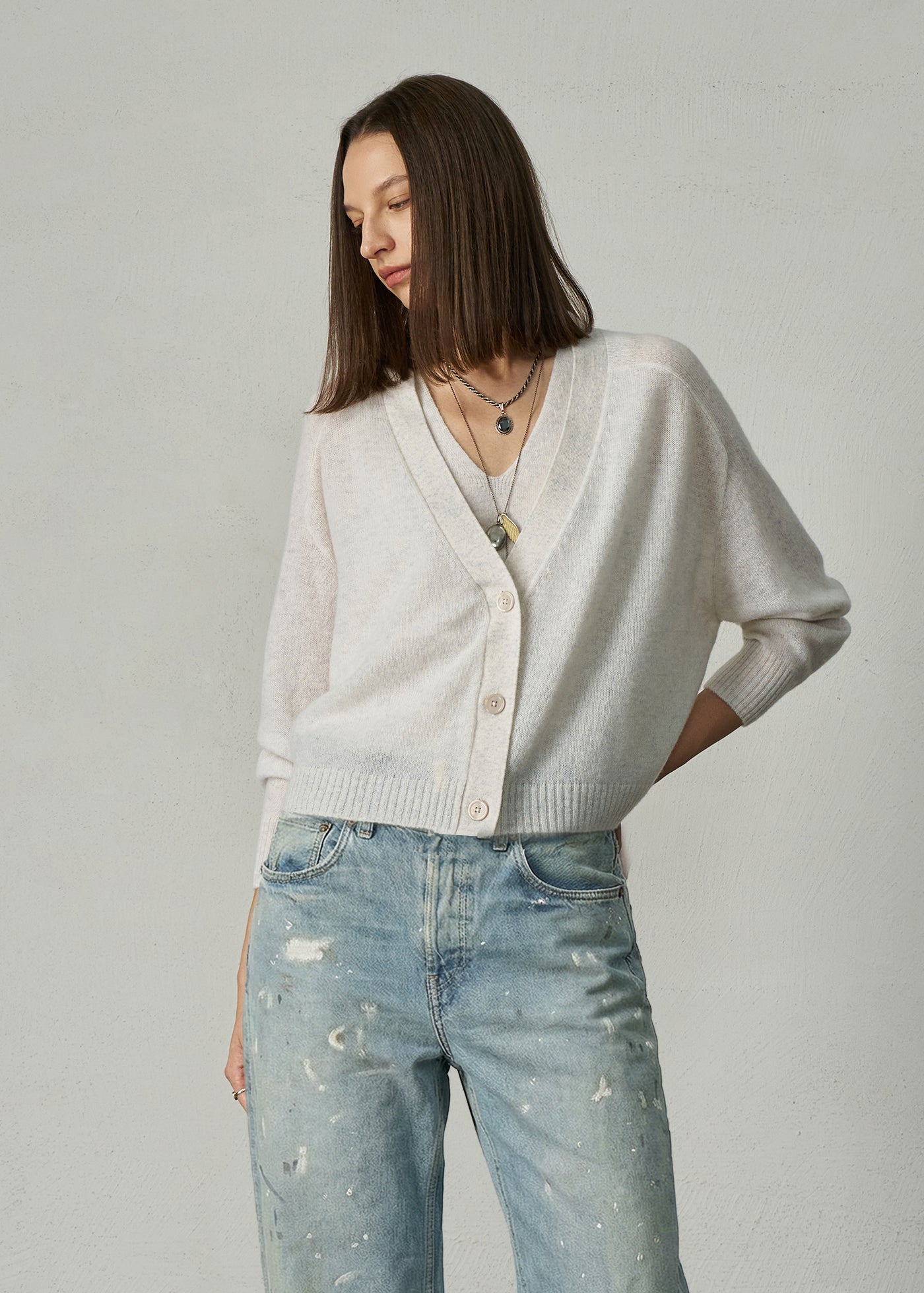 Aleger 275 cashmere cardi – terry 2