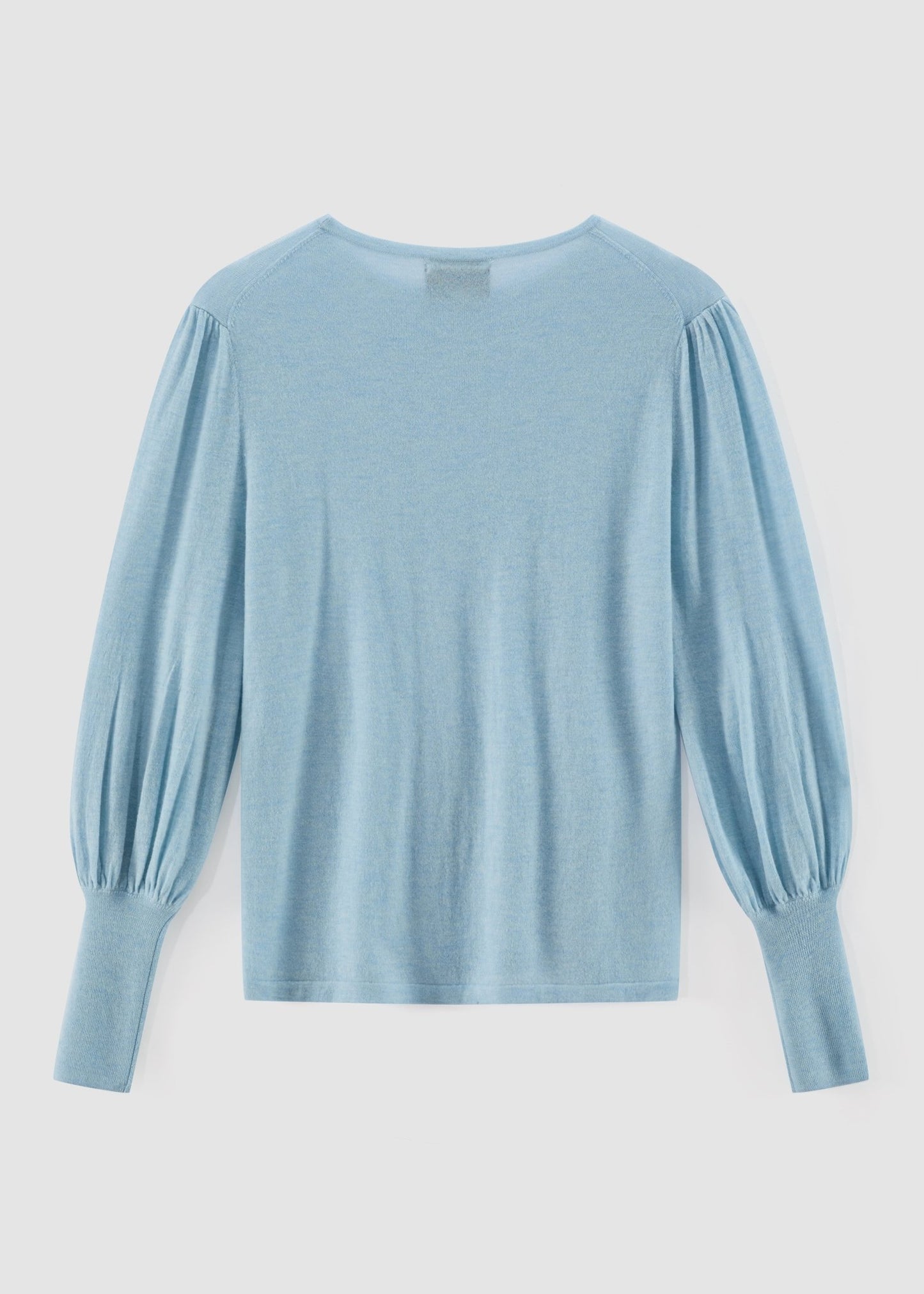 Aleger 071 bell sleeve pale blue 3