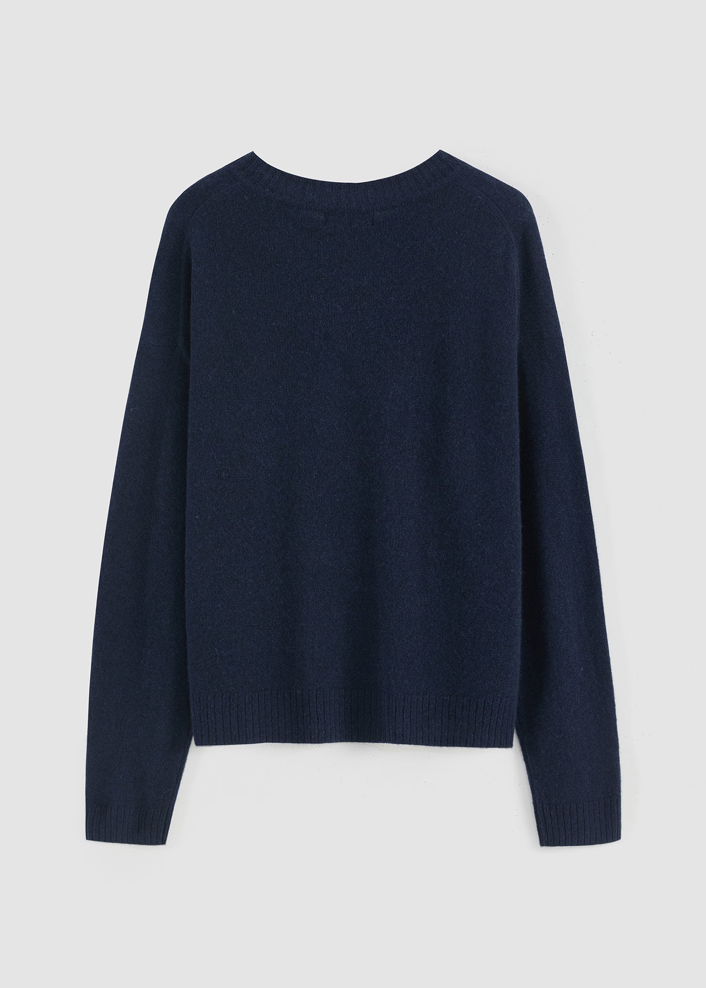 Aleger 294 cashmere sweater in navy 4
