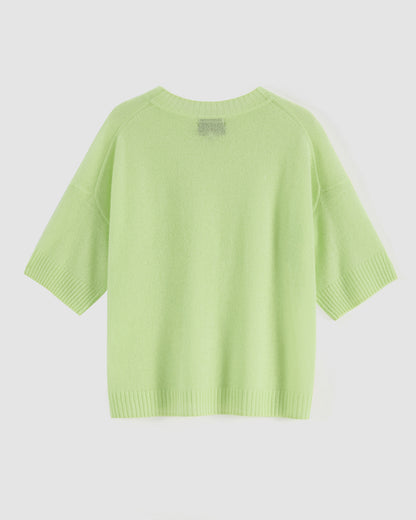N.2273 Cashmere Featherweight Top – Pistachio