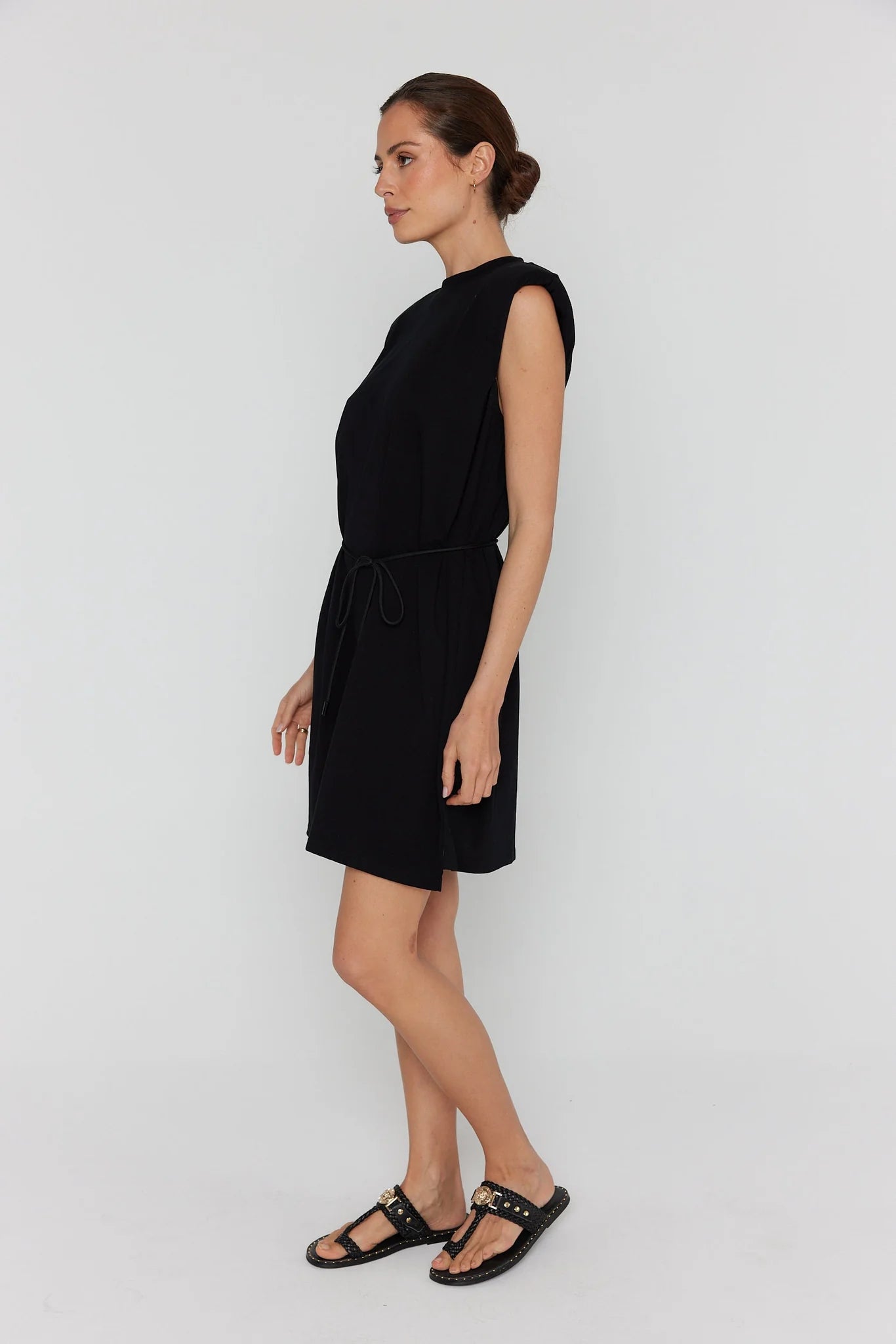 Alexandra Marni dress in black side on