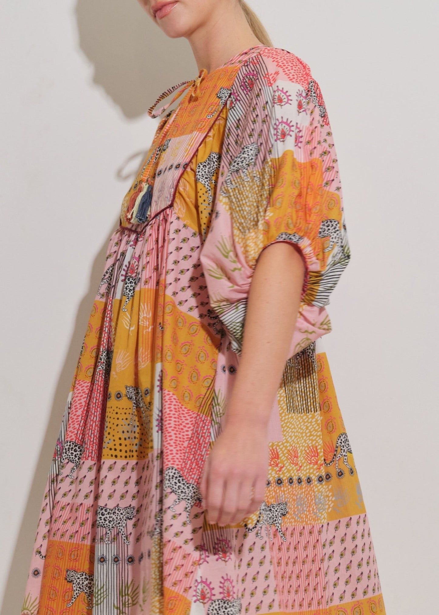 Asha 11 Mwezi Dress – manipuri side on close up