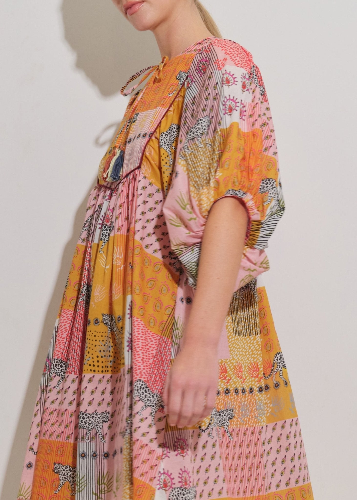 Asha 11 Mwezi Dress – manipuri side on close up