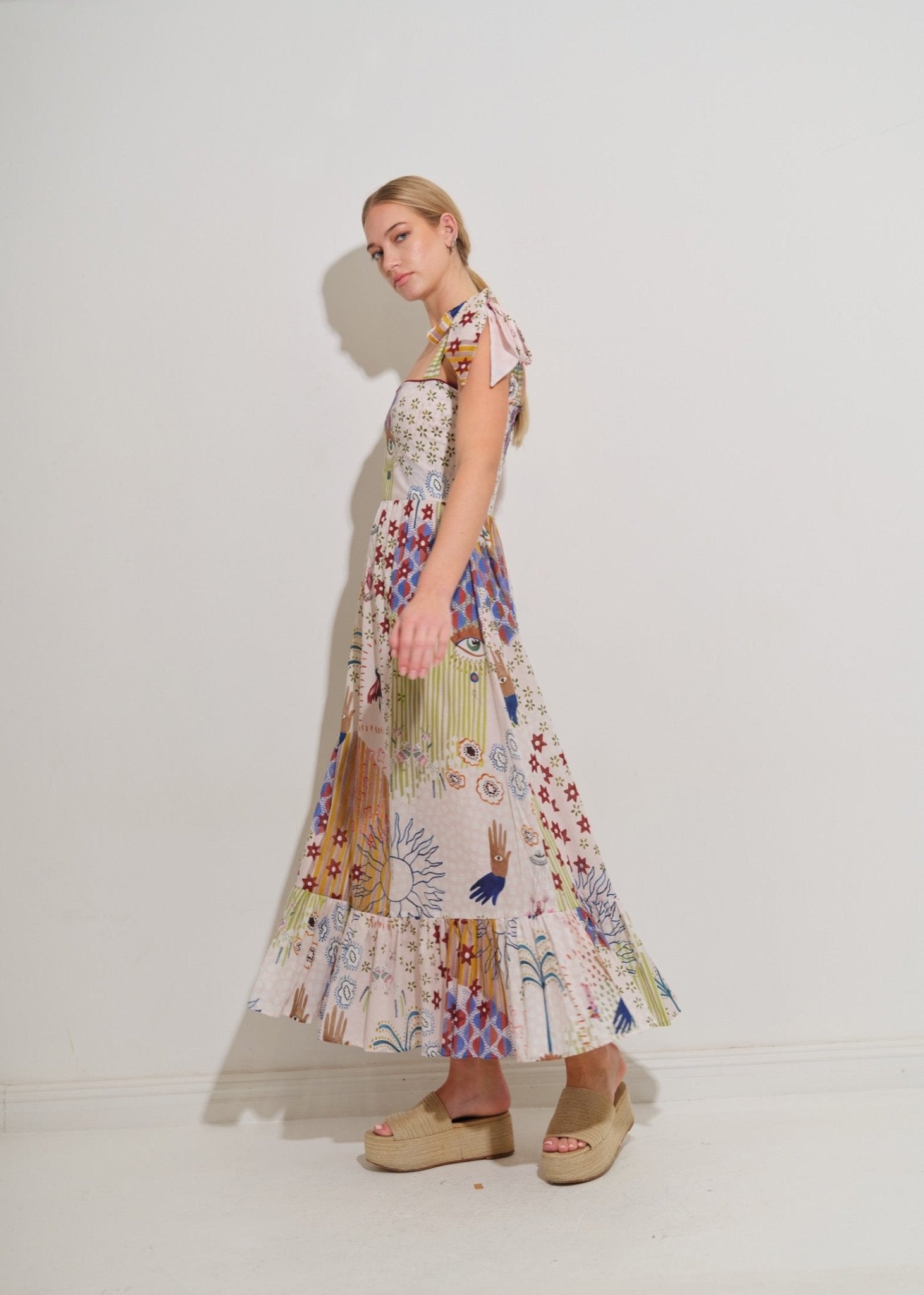 Asha 11 Ganda dress in Surya side on 3