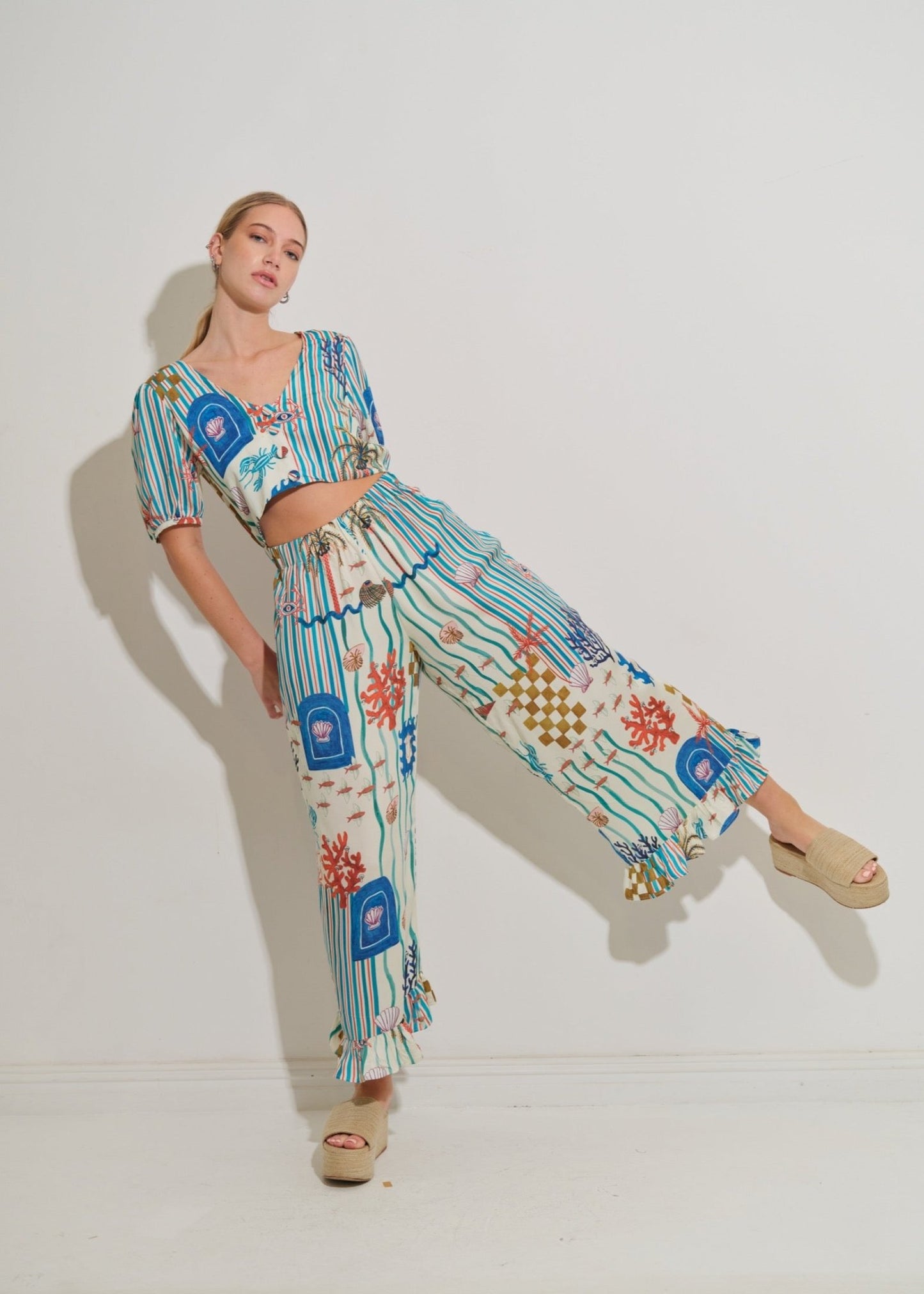 Asha 11 Raha Jumpsuit – tides leg up