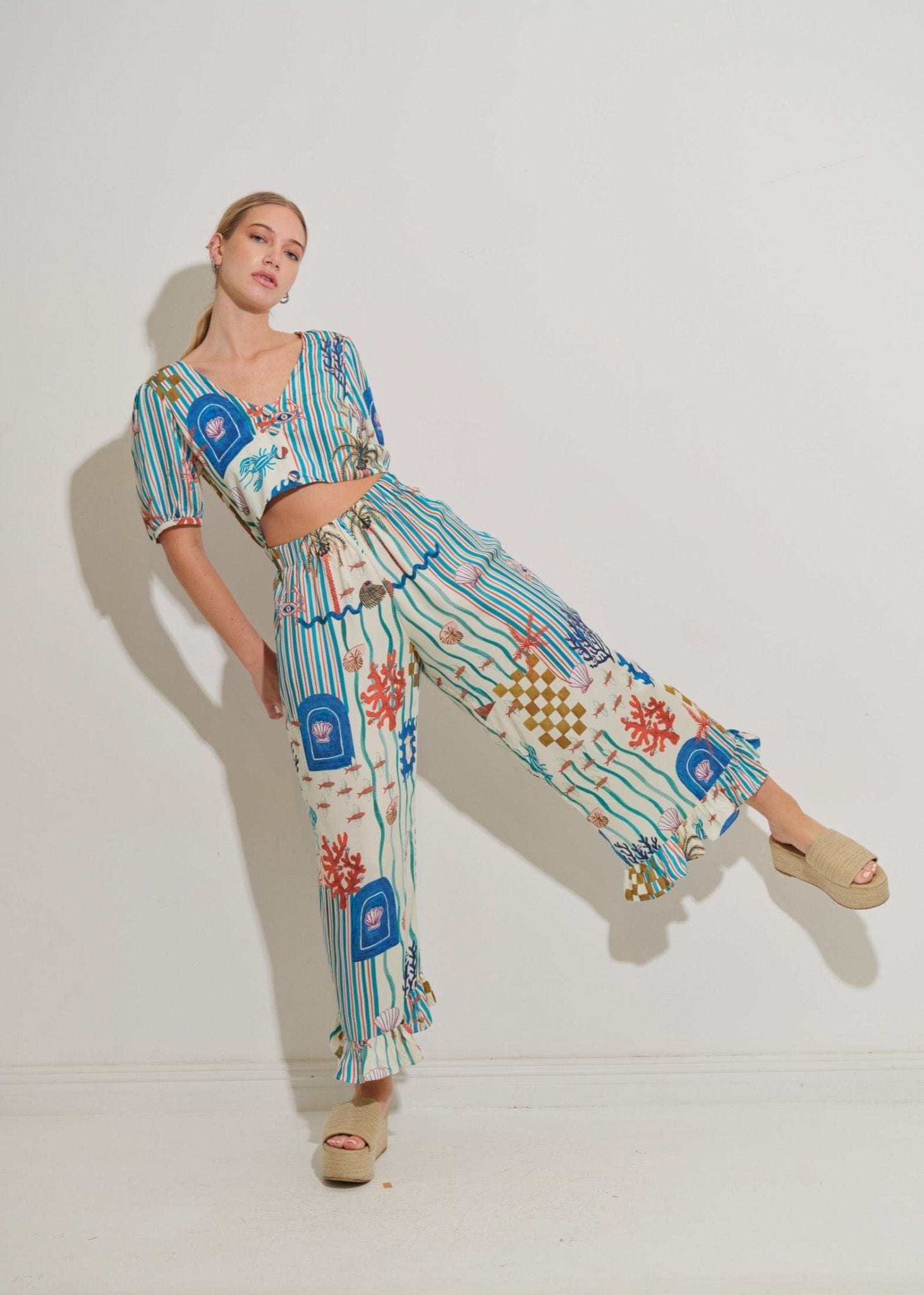 Asha 11 Raha Jumpsuit – tides leg up