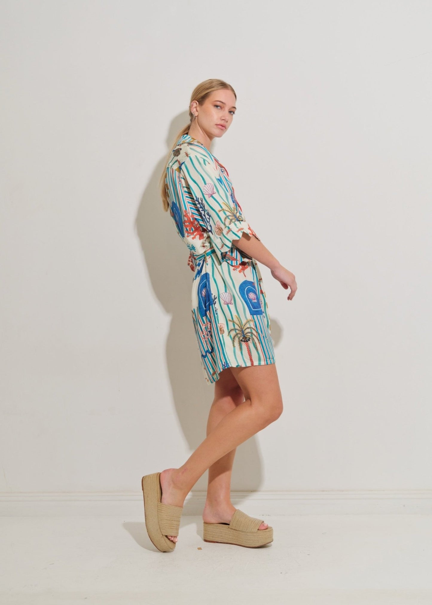 Asha 11 Mbau Dress -tides side on