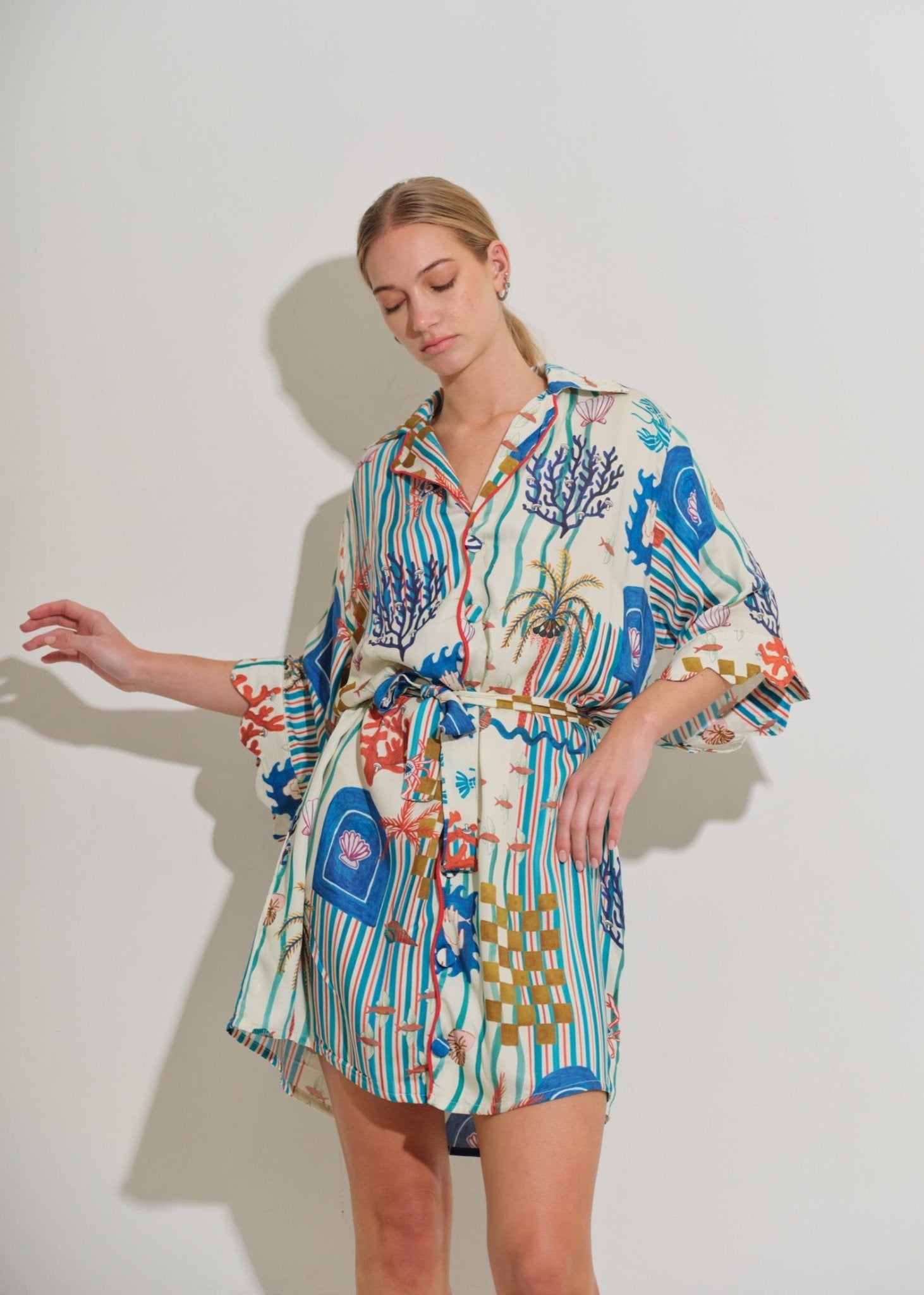 Asha 11 Mbau Dress - Tides 