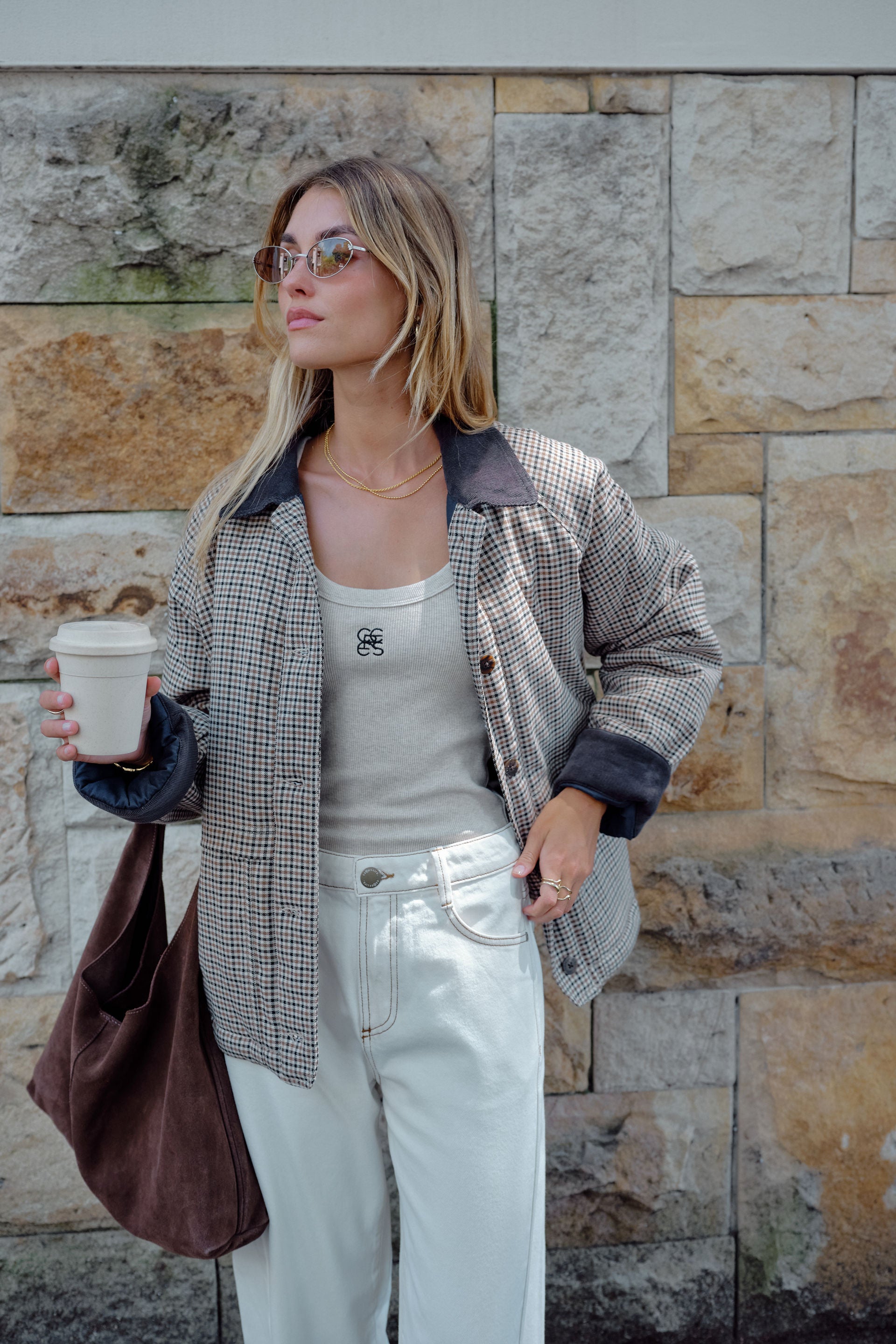 Blair Barn Jacket in check 1