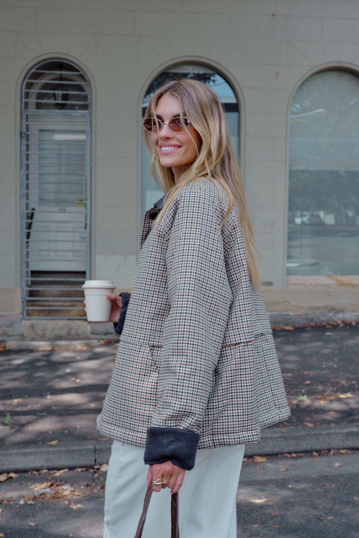 Blair Barn Jacket in check 2