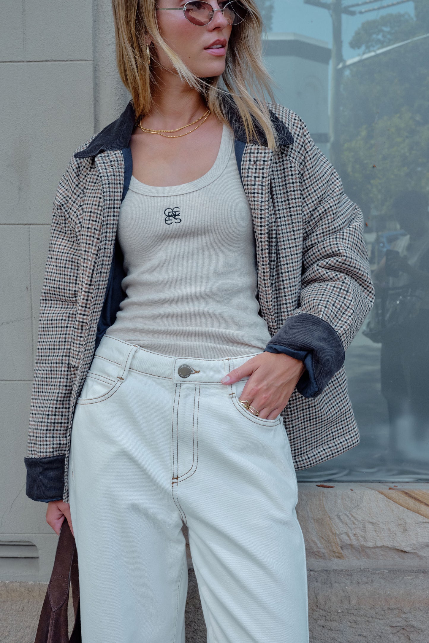 Blair Barn Jacket in check 3
