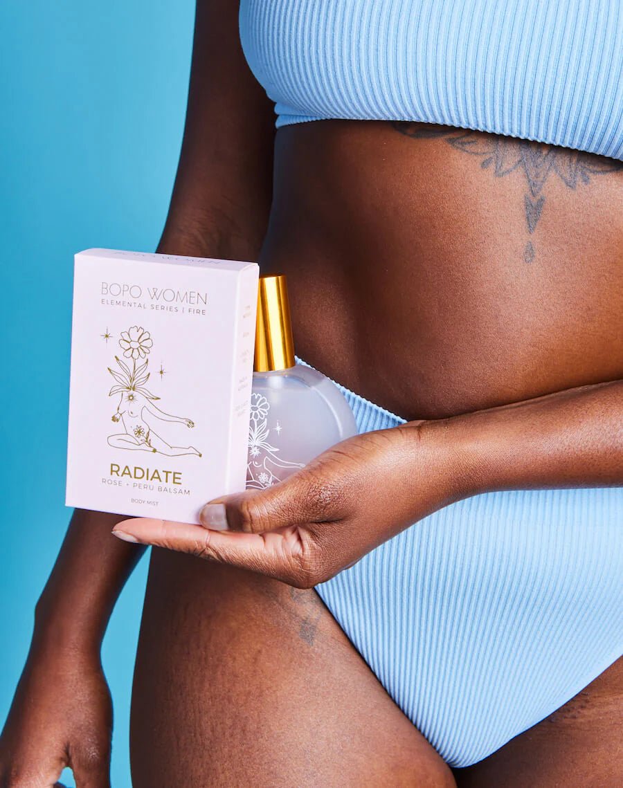 Bopo Women Radiate Body Mist with box