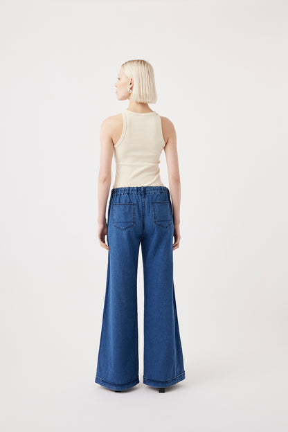 Outland denim Leigh pants back image